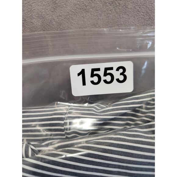 Lane Bryant The Allie Crop Pants Womnes Size 18 Blue Stripped Stretch NEW NWT - Picture 13 of 13